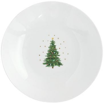 Assiette creuse 20 cm - Festive Trees