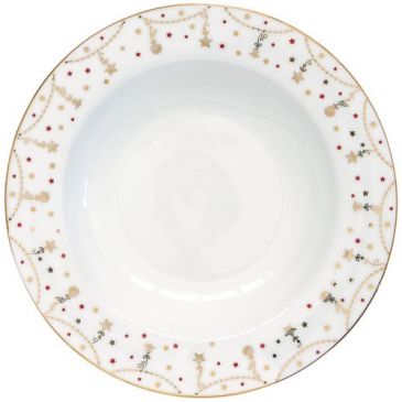 Assiette creuse 21,5 cm - Christmas Lights