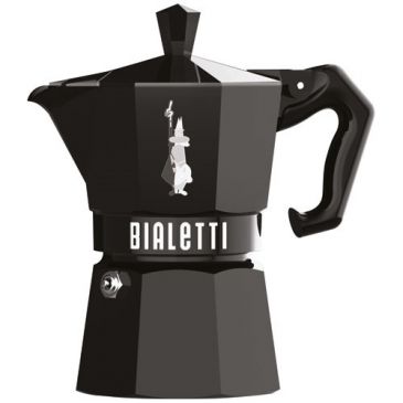 Cafetière italienne 3 tasses Noire - Moka Exclusive