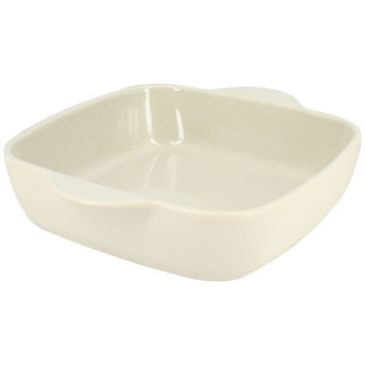 Plat à four carré 24 cm Beige - Octave