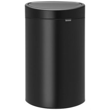 Poubelle 40 L Matt Black - Touch Bin