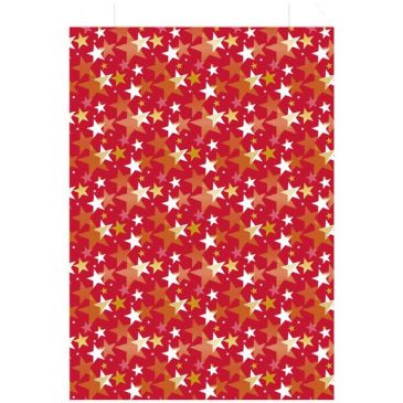 Sachet cadeau étoile 186x35cm